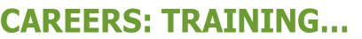 Careers: Training…