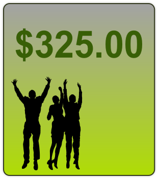 $325.00

